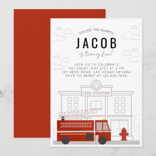 Vuurvliegendag uitnodiging (Voorkant / Achterkant)