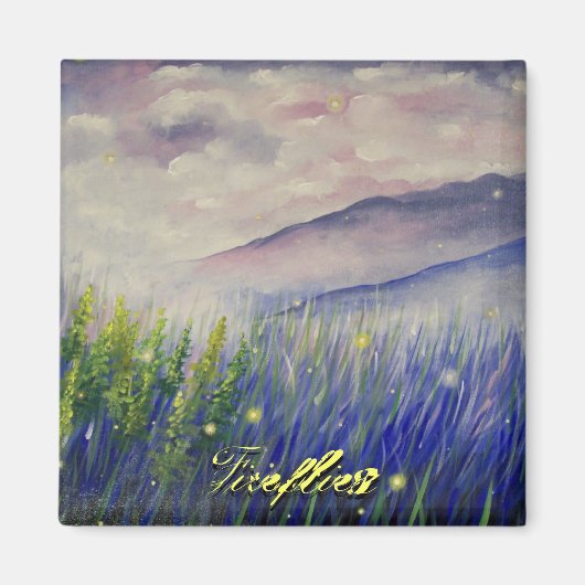 Vuurvliegenmagneet Magneet (Voorkant)