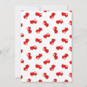 Vuurvlieger Birthday Party Uitnodiging (Achterkant)