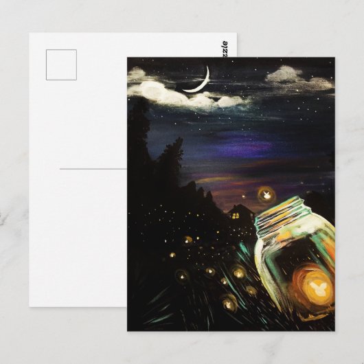 Vuurvlieger Briefkaart (Voorkant / Achterkant)