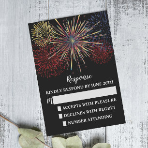 Vuurvlieger Vierde huwelijksreis juli/RSVP RSVP Kaartje