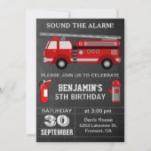 Vuurvliegerbrandbestrijding Aankondiging van de Bi (Voorkant)