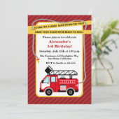 Vuurvliegerbrandbestrijding Aankondiging van de Bi (Staand voorkant)