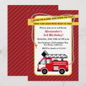 Vuurvliegerbrandbestrijding Aankondiging van de Bi (Voorkant / Achterkant)