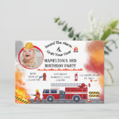 Vuurvliegerbrandbestrijding Aankondiging van de Bi (Staand voorkant)