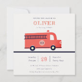 Vuurvliegermotor van de Rode marine elke zondag ui Bedankkaart (Voorkant)