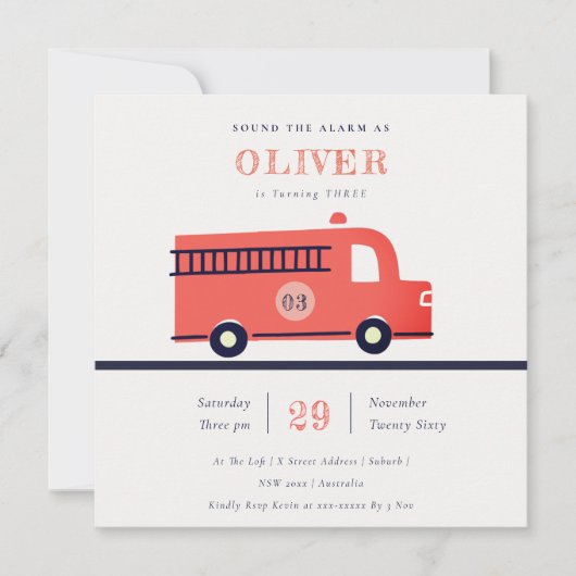 Vuurvliegermotor van de Rode marine elke zondag ui Bedankkaart (Voorkant)