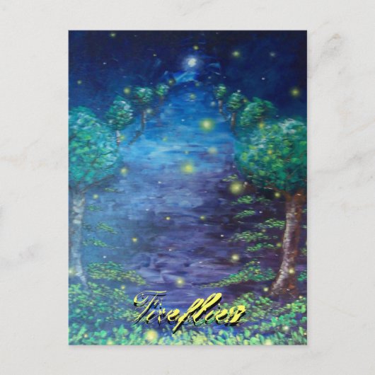 Vuurvliegers Briefkaart (Voorkant)