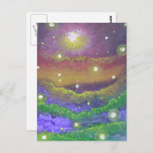 Vuurvliegers Briefkaart (Voorkant / Achterkant)