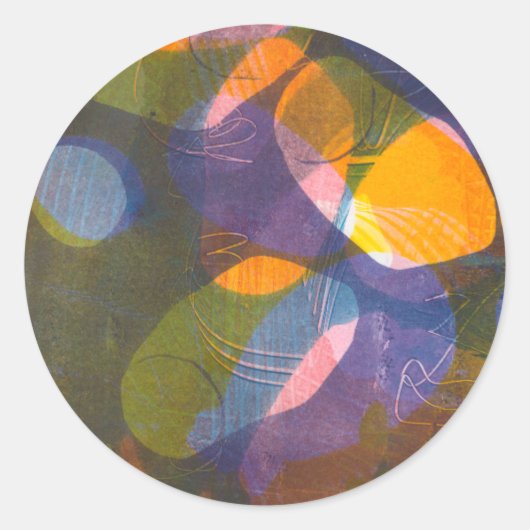 Vuurvliegers ik ronde sticker (Voorkant)