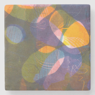 Vuurvliegers ik stenen onderzetter