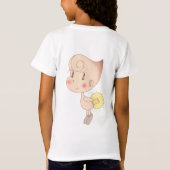 Vuurvliegfee die het hart verlicht.  t-shirt (Achterkant)