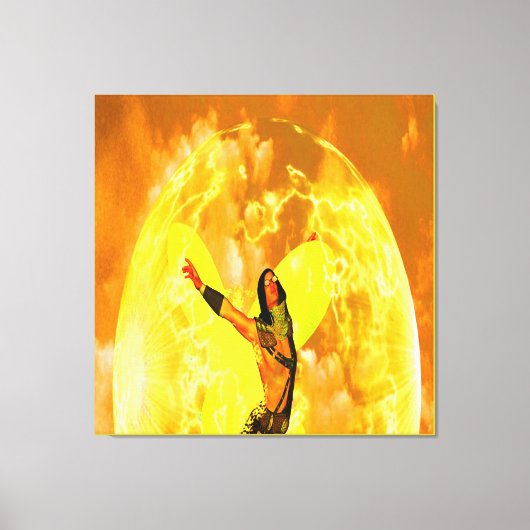 Vuurvliegje Canvas Afdruk (Voorkant)