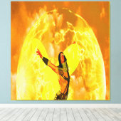 Vuurvliegje Canvas Afdruk (Insitu (Houten vloer))