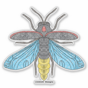 Vuurvliegje - Sticker
