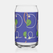 Vuurvliegjes boven water blikvorm glas (Rechts)