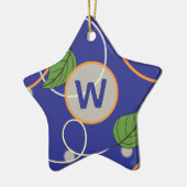 Vuurvliegjes boven water ornament (Links)