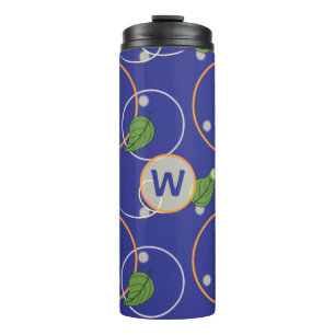 Vuurvliegjes boven water thermische tumbler thermosbeker