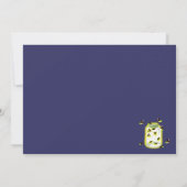 Vuurvliegjes in Jar Familie Reünie BBQ Picknick Kaart (Achterkant)