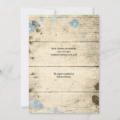 Vuurvliegjes in Mason Jars Engagement Party Custom Kaart (Achterkant)