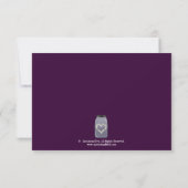 Vuurvliegjes in Metselaars Pot Hart Liefde RSVP Kaartje (Achterkant)