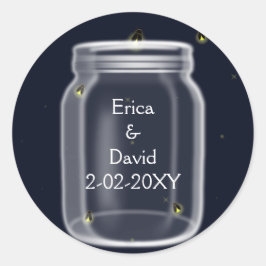 vuurvliegjes mason jar bruiloft zegels