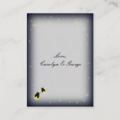 vuurvliegjes mason jar Gift register Kaarten (Achterkant)