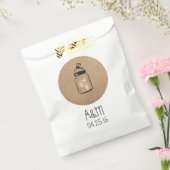 Vuurvliegjes Mason Jar Rustieke Bruiloft Bedankzakje (Gezegeld)