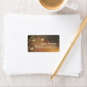 Vuurvliegjes Mason Jars boomtakken Bruiloft Etiket (Insitu)