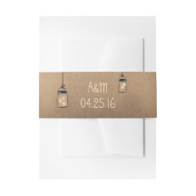 Vuurvliegjes Mason Jars Rustieke bruiloft