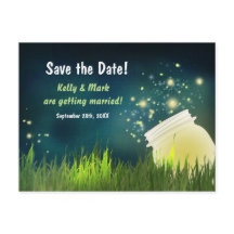 Vuurvliegjes & Metselaarsvaas Nacht Save the Date 