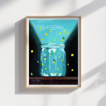 Vuurvliegjes Schilderij Johannes 1 5 Bijbelvers