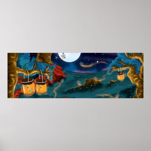 Vuurvliegjes Vangen Poster (Voorkant)