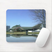 Vuurvliegtuig (F4-Phantom) Mousepad Muismat (Met muis)