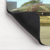 Vuurvliegtuig (F4-Phantom) Mousepad Muismat (Hoek)