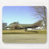 Vuurvliegtuig (F4-Phantom) Mousepad Muismat (Voorkant)