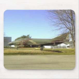 Vuurvliegtuig (F4-Phantom) Mousepad Muismat