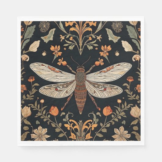 vuurvliegtuin servet (Voorkant)