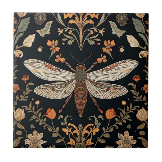  vuurvliegtuin tegeltje (Voorkant)