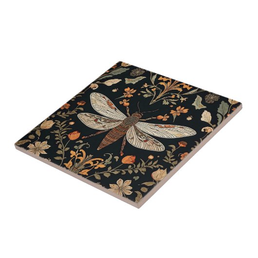 vuurvliegtuin tegeltje (Zijkant)