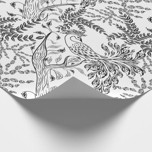 Vuurvogel Cadeaupapier (Hoek)