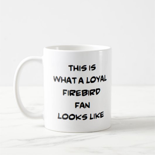 Vuurvogel fan, loyaal koffiemok (Links)