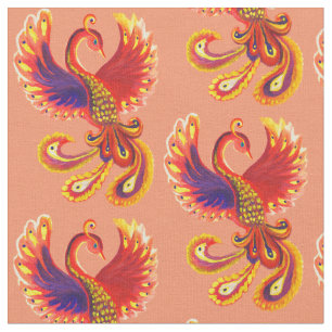Vuurvogel Phoenix Stof