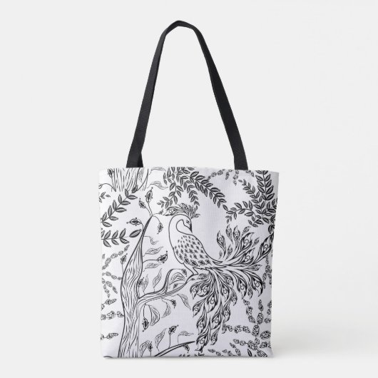 Vuurvogel Tote Bag (Achterkant)
