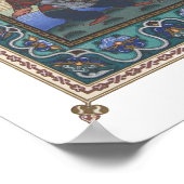 Vuurvogel: Tsarevitsj Ivan op het paard Poster (Hoek)