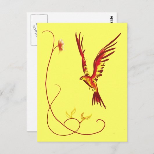 VuurvogelBriefkaart Briefkaart (Voorkant / Achterkant)