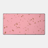 Vuurvonken bedekken je foto Blush Pink Bureaumat (Voorkant)