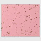 Vuurvonken bedekken je foto Blush Pink Cadeaupapier (Vlak)