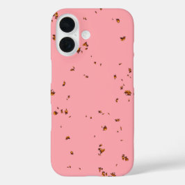 Vuurvonken bedekken je foto Blush Pink iPhone 16 Hoesje