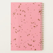Vuurvonken bedekken je foto Blush Pink Planner (Achterkant)